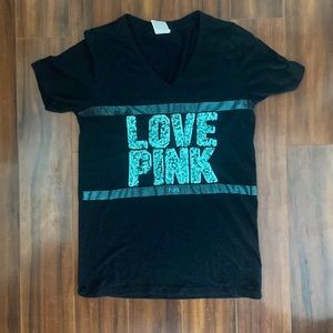 COPY - Lg Vneck short sleeve tshirt from Victoria’s Secret PINK